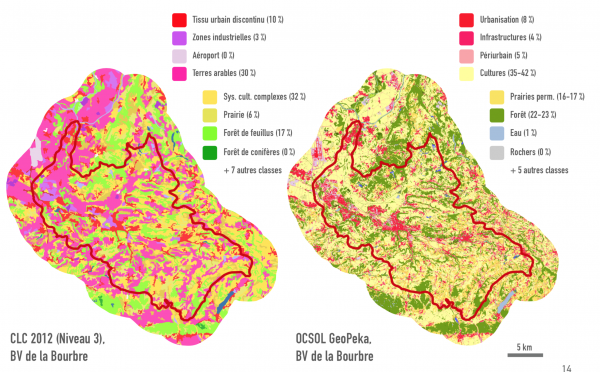 Base de données géomatiques habitats - région AURA